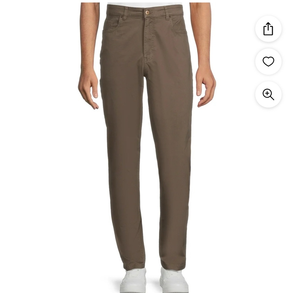 NWT 40/32 brown pants lighter than jeans P42